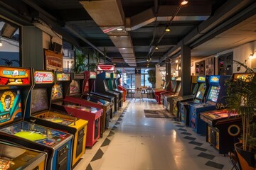 An arcade oasis in the heart of the city, offering a nostalgic escape with its retro decor and...