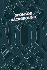 Sports jersy design printing vector template