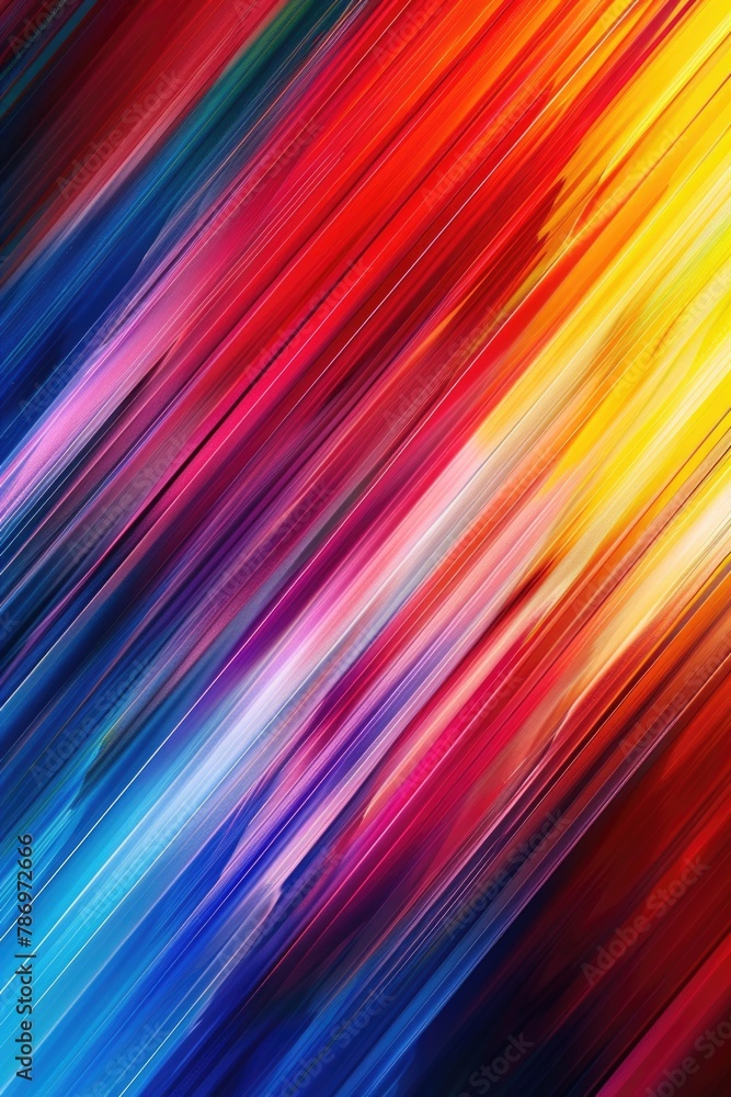 Poster Colorful abstract background with intersecting lines. Suitable for graphic design projects