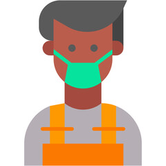 welder, Protective gear, repair, worker, factory Icon
