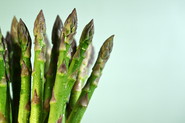 Bunch of fresh asparagus - 786974699