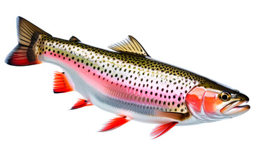 Trout Fish without background in png format