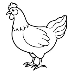 hen and chicken isolated mascot,hen silhouette,hen vector,icon,svg,characters,Holiday t shirt,black hen drawn trendy logo Vector illustration,eggs line art on a white background