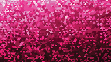 Dark Pink vector gradient triangles pattern. Creative
