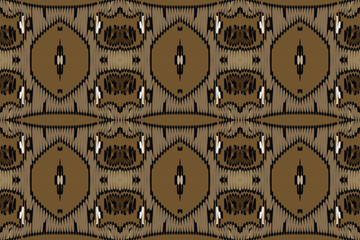 Ethnic abstract ikat art. Seamless pattern in tribal, folk embroidery, and Mexican style. Aztec geometric art ornament print.Design for carpet, wallpaper, clothing, wrapping, fabric, cover, textile