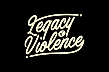 Streetwear typography legacy graphic design aesthetic quotes template printable