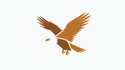 Eagle logo vector illustration design template - vector