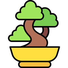 Bonsai, chinese, japanese, plant, tree Icon