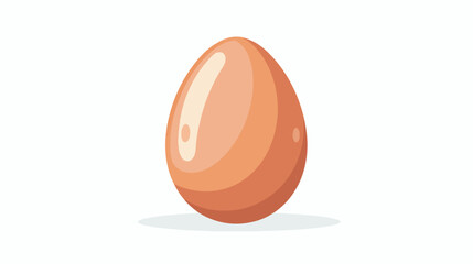 Egg Icon. Vector Illustration. Flat style egg illustration