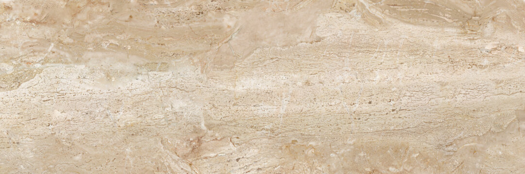 Natural beige marble texture, stone macro background
