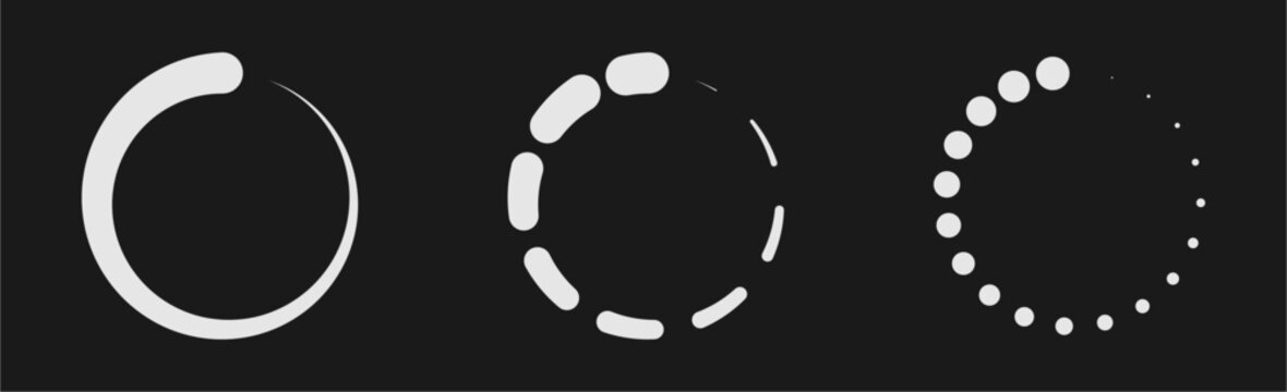 circle loading indicator