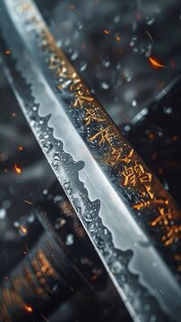 I unsheathe my katana, the blade whispering through the air as I make swift, precise cuts