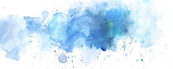 Obraz premium Aquarelle colorful drops and spray painted paper textured canvas for design, template.