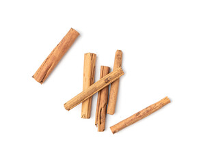 Ceylon Cinnamon Isolated, Cinnamomum Verum Bark, Zeylanicum, Real Original Cinnamon Sticks