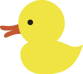 hand drawn duck