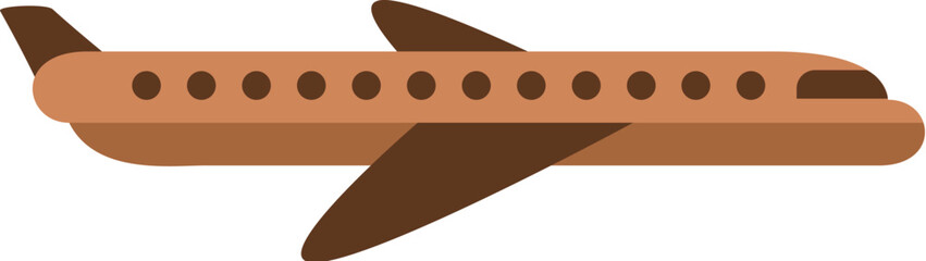 hand drawn airplane