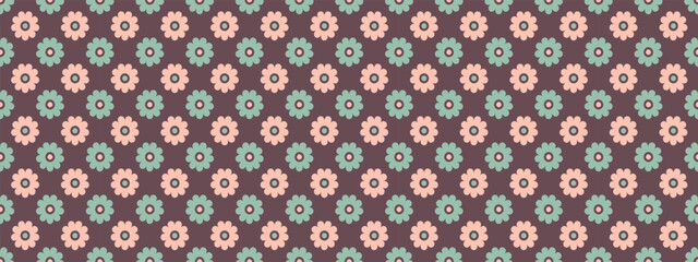 Seamless abstract floral pattern. Beige and white vector background. Geometric leaf ornament. Graphic modern pattern