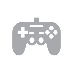 Joystick controller icon design template isolated illustration