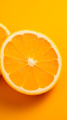Fresh orange fruit background