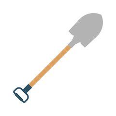 Abstract premium shovel vector icon design