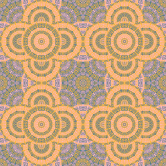Floor tile seamless pattern vector geometric design.