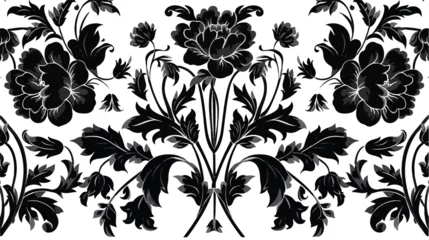 Fotobehang Gothic Floral Tapestries gothic style tapestry design © Jasmin