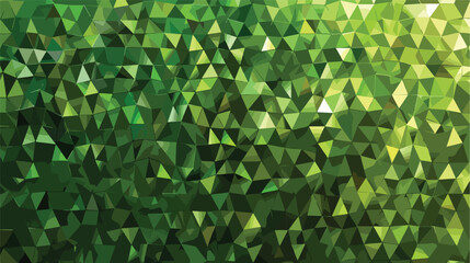 Green Triangle Polygon Background flat vector isolated