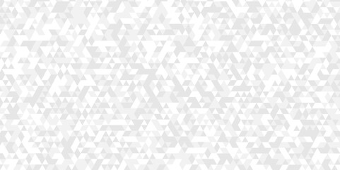 	
Vector geometric seamless technology gray and white triangle background. Abstract digital grid light pattern white Polygon Mosaic triangle Background, business and corporate background.