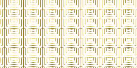 Overlapping Pattern Minimal diamond geometric waves square and abstract circle wave line. yellow and wood color seamless tile stripe geometric create retro square line backdrop pattern background.