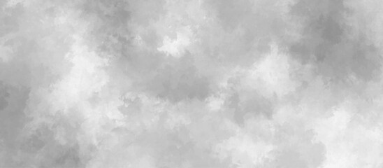 Abstract gray background soft white watercolor grunge texture. fog design with white smoke texture overlays. smoky effect for photos design. Vintage or grungy of White Concrete Texture.