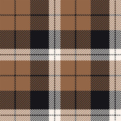 Tartan plaid seamless pattern. Scottish, lumberjack and hipster fashion style.