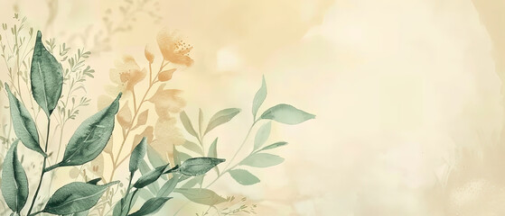 a painting of a bunch of flowers on a wall