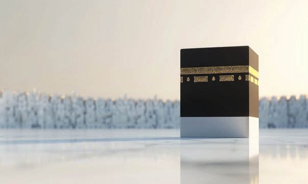 Kaaba, the holy place of Muslims