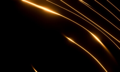 Abstract golden light. Abstract background.