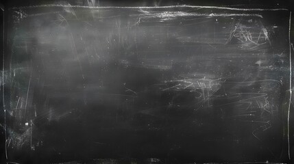 Clean blackboard or chalkboard texture with abstract rubbed-out chalk for a school background.