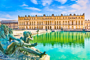 Fabulous, Royal suburb of Paris - Versailles. - obrazy, fototapety, plakaty