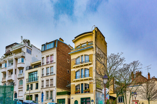 District Montmartre. Fabulous, magnificent Paris in early spring.