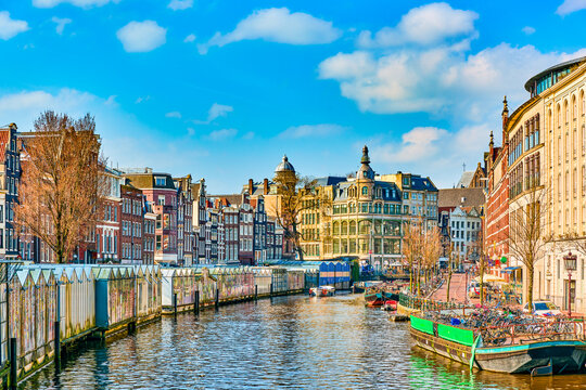 Fabulous, magnificent Amsterdam in early spring.