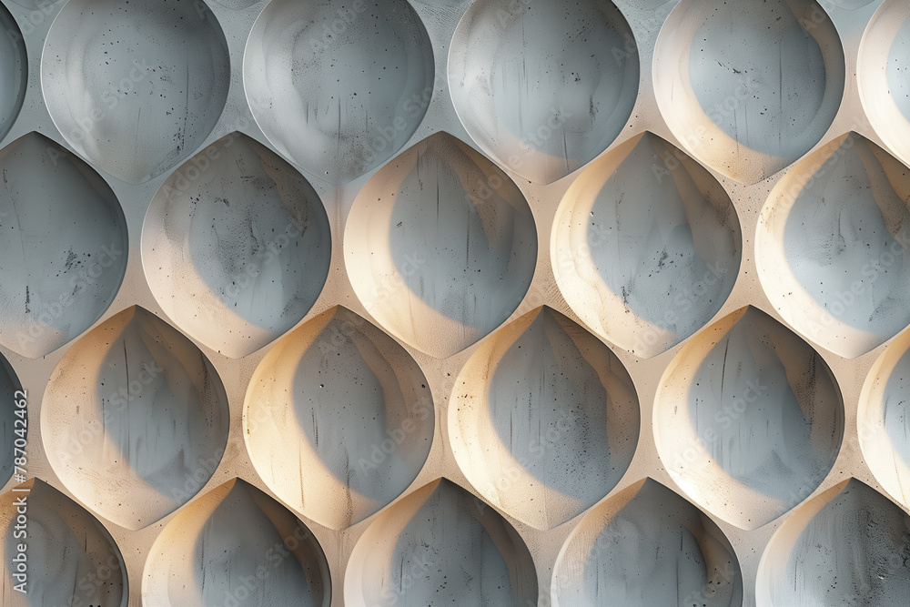 Poster sophisticated abstract 3d pattern. background image. created with generative ai technology.