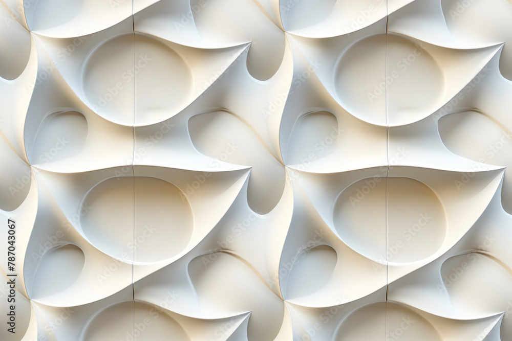 Poster sophisticated abstract 3d pattern. background image. created with generative ai technology.