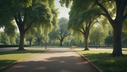 morning in the park