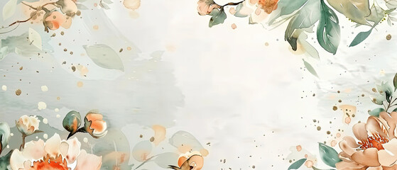 a picture of a floral background with a place for text