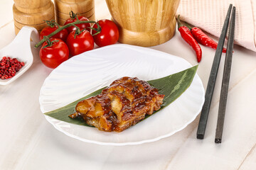 Grilled eel with unagi sauce