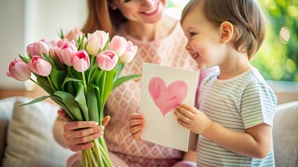 Mother's day greeting design