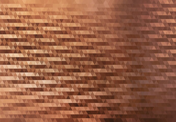 Vector metal smooth foil with metal texture