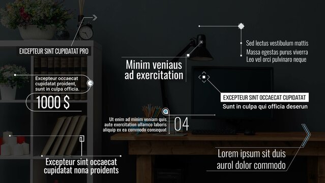 Minimal Call Out Title