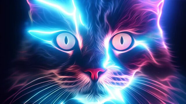 光る猫,Generative AI 