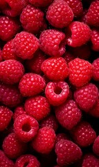 Raspberrys background. Fresh Raspberrys as background