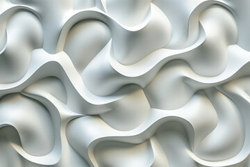 Obraz premium Sophisticated abstract 3d pattern. Background image. Created with Generative AI technology.