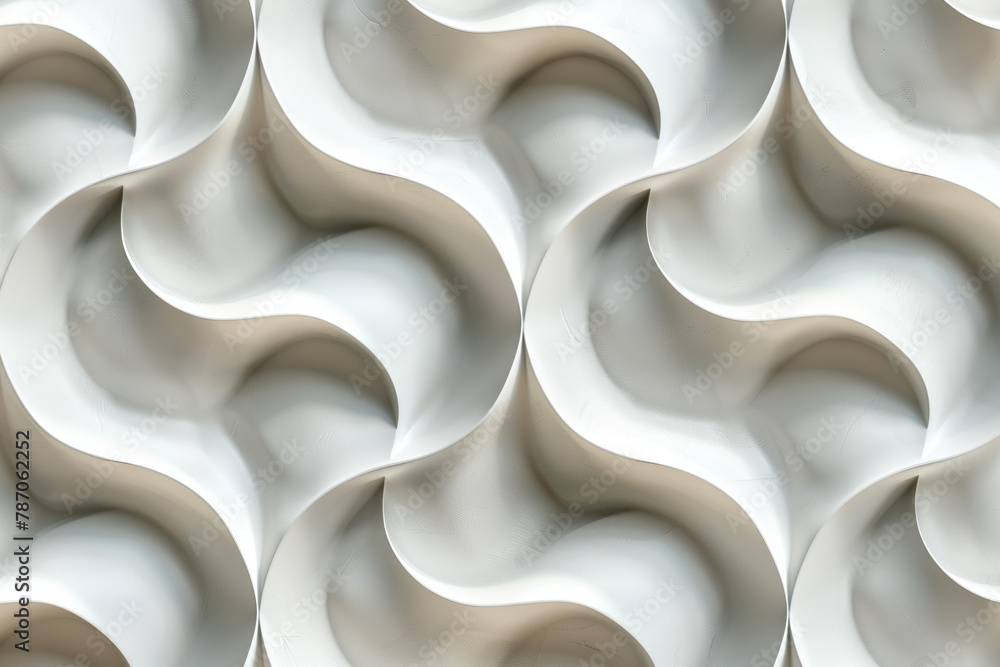 Poster sophisticated abstract 3d pattern. background image. created with generative ai technology.
